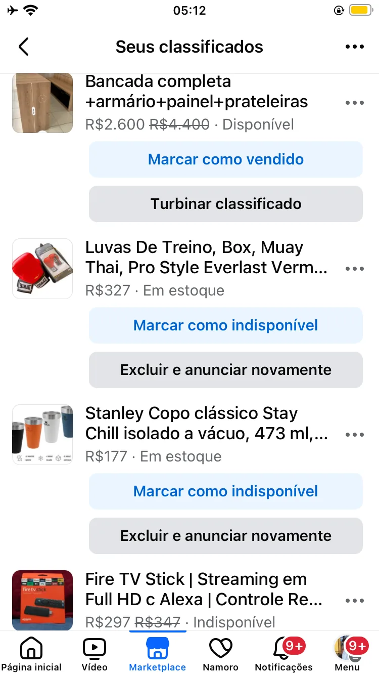 Captura real de venda 1